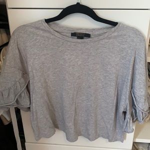 Forever 21 ruffled sleeve top